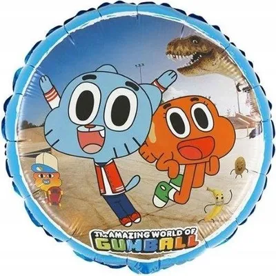 Immagine prodotto di Il fantastico mondo di Gumball Pallone in foil 45 cm