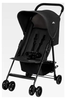 Produktbild von Buggy mit Liegefunktion, 0 Monate bis 3,5 Jahre, 0 bis 15 kg, leicht und klappbar, Mineral Graphit