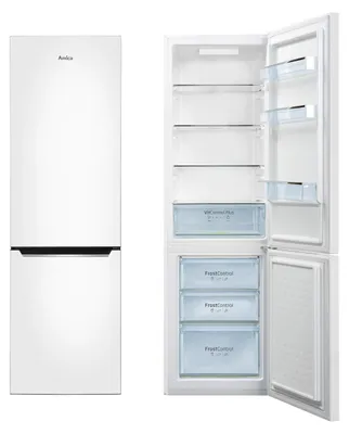 Produktbild von AMICA KGCL 387150 W ws Kühlkombi 187/75L 176x54x55cm