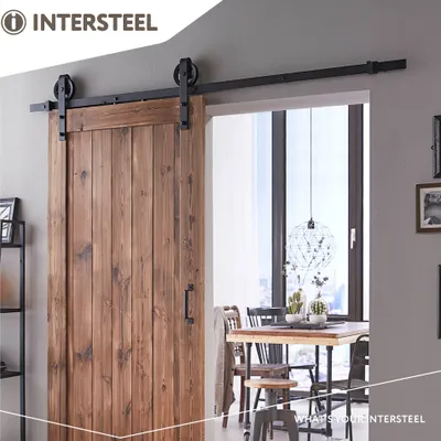 Immagine prodotto di Sistema di porte scorrevoli Intersteel 200 cm Ruota nera
