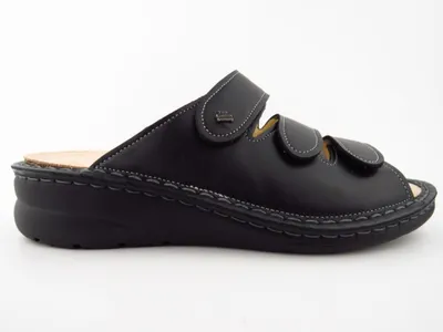 Produktbild von Finn Comfort Comporta Nappaseda Pantolette Schwarz : 42