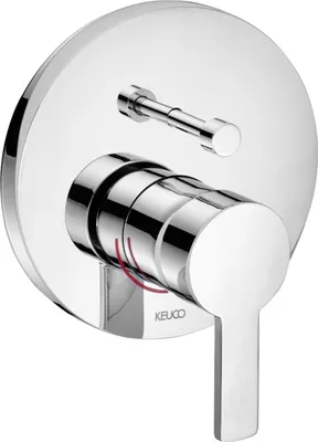 Produktbild von Keuco Plan Blue Unterputz-Einhebel-Wannenarmatur verchromt - 53972010281