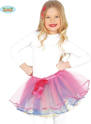 Produktbild von bunter Tütü Tutu Tüll Rock für Mädchen