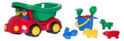 Produktbild von Samochód Ptyś z kompletem Kogucik