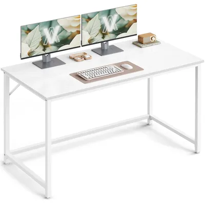 Produktbild von VASAGLE Tisch, Computertisch, Bürotisch, 120 x 60 x 76 cm, für Arbeitszimmer, Schlafzimmer, Wohnzimmer, ahornweiß LWD039W01V1