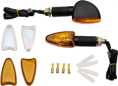 Produktbild von PUIG 4176N Star Blinkerset  passend fuer DUCATI PANIGALE V2 Schwarz