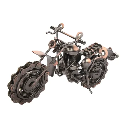 Obrázok produktu pre Model motorky, vintage model motorky, dekorácia na pracovnú plochu motorky, dekorácia na domácu pracovnú plochu, ozdoby na motorku