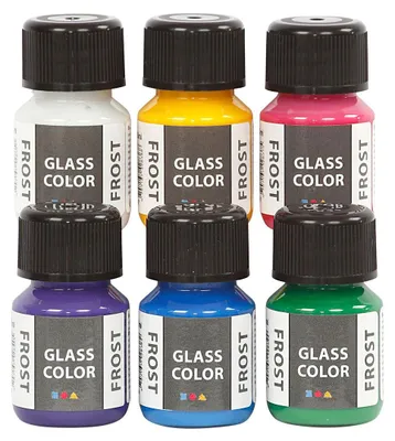 Zdjęcie produktu dla Farba do szkła Creativ Company Frost, 6x30ml