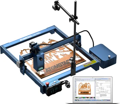 Produktbild von ATOMSTACK A20 PRO/X20 PRO 20W kit--ATOMSTACK A20 PRO 130W Engraving maschine und AC1 Engraver Zeitraffer Kamera, Präzise Positionierung