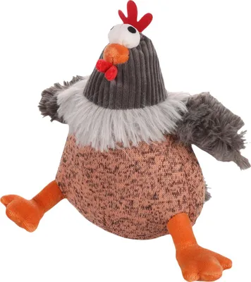 Produktbild von Flamingo Hundespielzeug Huhn Tucky orange