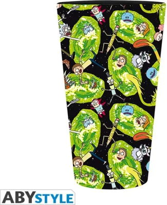 Image de Rick and Morty - Portal - XXL-Trinkglas