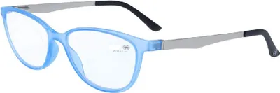 Produktbild von B&S READY READER PLASTIC MATT LIGHT BLUE +1.0 | Elegante Lesebrille in Hellblau