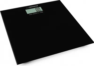 Produktbild von Digitale Badezimmerwaage Esperanza Aerobic Schwarz