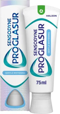Image de Sensodyne - Dentifrice - Proglaçage Éclaircissant Doux - Renforcement de l'émail - 75 ml - 1 pièce