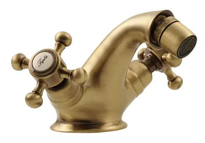 Produktbild von Bidet-Armatur, Retro Nostalgie, Antea Bidet-Batterie bronze