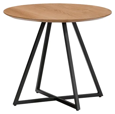Produktbild von home24 Beistelltisch - Eiche / Schwarz