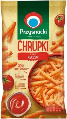 Obrázek produktu pro Przysnacki Chips s příchutí kečupu 120 g