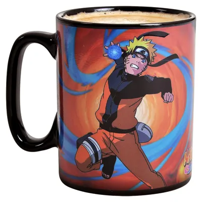 Naruto Shippuden Wärmewechselbecher 460 ml Duell Motiv