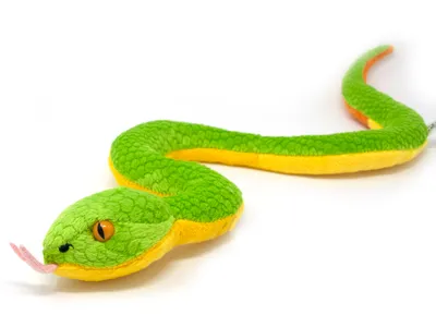 Immagine prodotto di Cornelissen - Peluche - Pit viper, serpente (verde giallo) - 44 cm