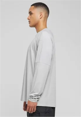 Obrázek produktu pro Pánské tričko s dlouhým rukávem Urban Classics Raglan Back Longsleeve lightasphalt - M