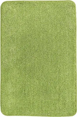 Produktbild von Kleine Wolke Badteppich Seattle kiwigrün Polyester 70 x 120 cm