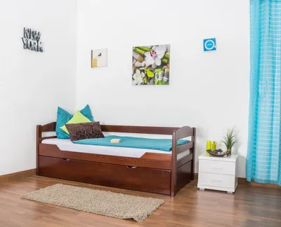 Produktbild von Ausziehbett, 200cm x 90cm x 79,30cm (LxBxH)