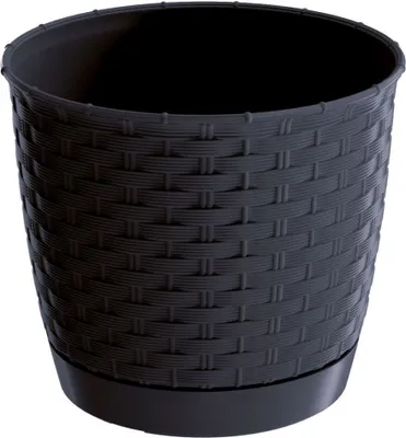 Zdjęcie produktu dla Doniczka Ratolla Round antracyt 14,5 cm