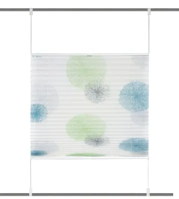 Produktbild von Home Wohnideen Up & Down Plissee "Rawlins" 130 x 100 cm Blau Grün