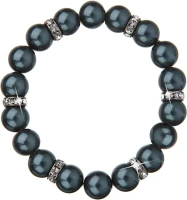 Produktbild von Elegantes Perlenarmband mit Kristallen 33058.3