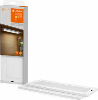 Image de Ledvance LED Unterbauleuchte Cabinet LED Panel 30x10cm Weiß IP20 10W 550lm Warmweiß 3000K mit Bewegungssensor DIMMBAR