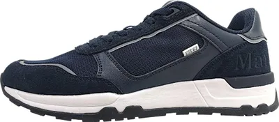 Image de Chaussures de sport pour hommes Marc O'Polo, lacets, couleur bleue, style décontracté