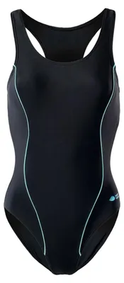 Produktbild von Aquawave - "Abra" Badeanzug für Damen IG2228 (M) (Schwarz/Aqua Splash Blau)