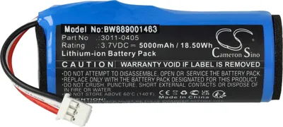 Produktbild von vhbw Akku kompatibel mit Minelab Equinox 600, 800 Metalldetektor (5000 mAh, 3,7 V, Li-Ion)