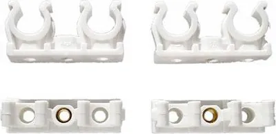 Produktbild von Cornat Rohr-Clip doppelt für 15 mm Ø - Rohre