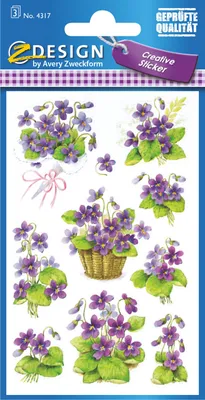 Produktbild von Sticker "Veilchen