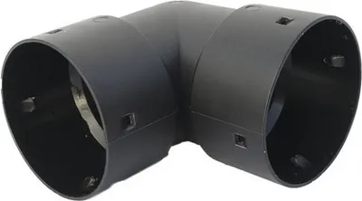 Produktbild von Pipelife Winkelstück für Drainagerohr Kunststoff rund 90° Grad NW 100 mm