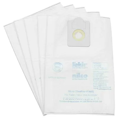 Obrázek produktu pro Sáček do vysavače WETEC z mikroplyše (sáček na prach) (balení 5 ks)