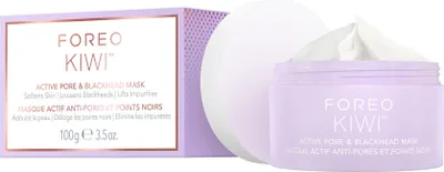 Produktbild von FOREO KIWI Poren- & Mitesser-Aktiv-Maske Tonerde Jojobaöl 100 g