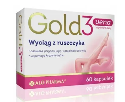 Immagine prodotto di Gold3vena capsule d'oro, confezione da 60 capsule