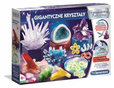 Obrázek produktu pro Clementoni zestaw naukowy gigantyczne kryształy