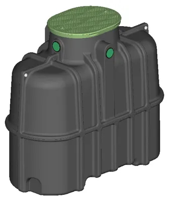 Produktbild von Sammelgrube schmal 3000 Liter AQUA-WASTE für Abwasser