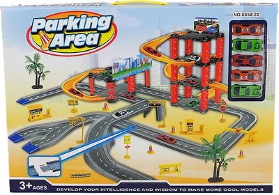 Produktbild von Adar Stadtauto Parkhaus Spielzeug Set für Jungen