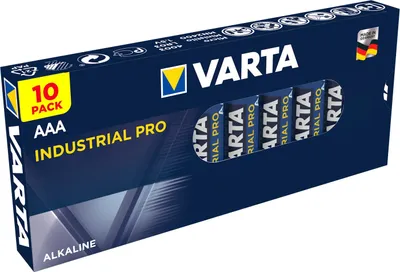 Image de 10 VARTA Batterien INDUSTRIAL Micro AAA 1,5 V