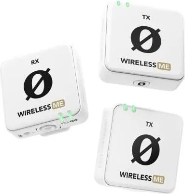 Immagine prodotto di Rode Wireless ME Doppio microfono senza fili Bianco Set per interviste 1