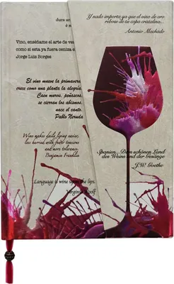 Obrázok produktu pre Luxusný zápisník Boncahier Víno Grand reserva/citats