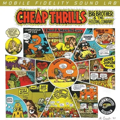 Produktbild von Big Brother & The Holding Company: Cheap Thrills (Limited-Numered-Edition) (Hybrid-SACD) - MFSL 0821797217262 - (Pop / Rock / SACD)