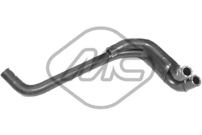 Produktbild von Metalcaucho Wärmetauscher-Schlauch 09338 für VW POLO (9N) 0,2kg 200g