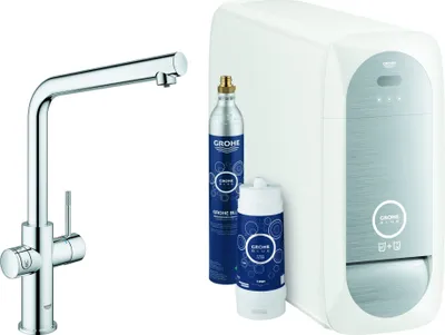 Produktbild von GROHE Blue Home, Standard, Roségold, Hebelgriffe, Einzelbild, Typ L, Keramik