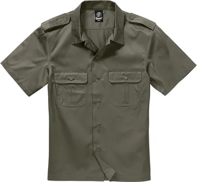 Produktbild von Brandit US Shirt Short Sleeve Herren (Olive) Größe 5XL