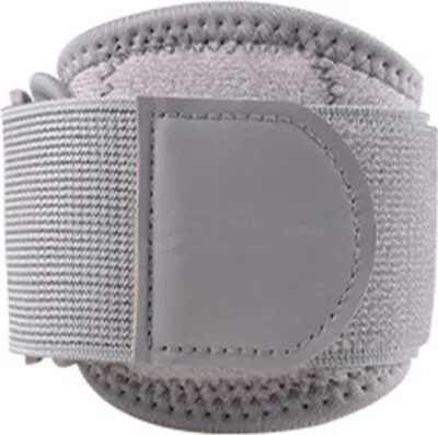 Produktbild von 1 Stück Tennisarmorthese mit verstellbarem Verschlussband, stoßdämpfend, atmungsaktiv, Kompressions-Ellenbogenorthese, Stützgurt